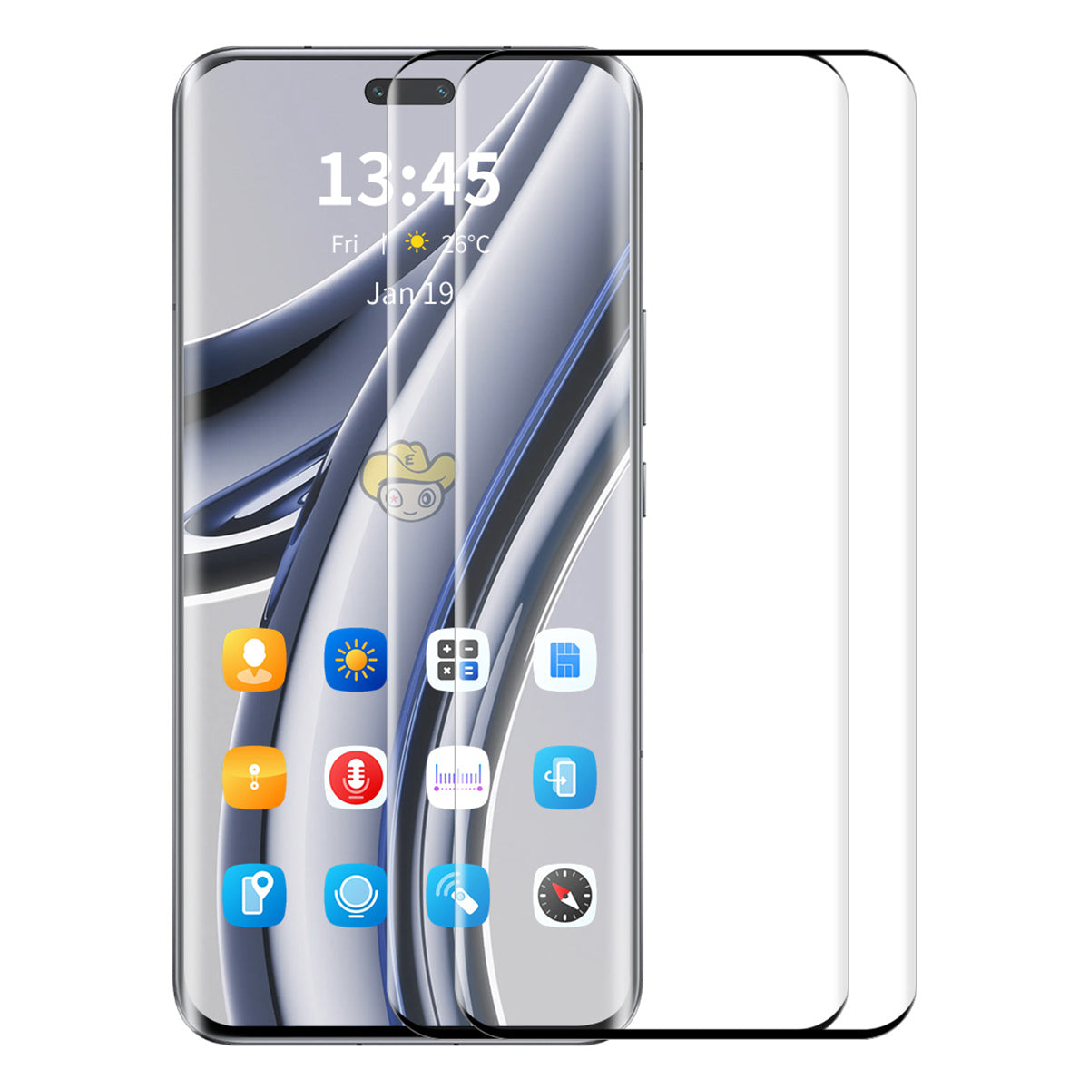 ENKAY HAT PRINCE 2PCS for Huawei nova 12 Pro 5G / 12 Ultra 5G Full Screen Protector 3D Curved Tempered Glass Shield ENKAY HAT PRINCE 2PCS for Huawei nova 12 Pro 5G / 12 Ultra 5G Full Screen Protector 3D Curved Tempered Glass Shield